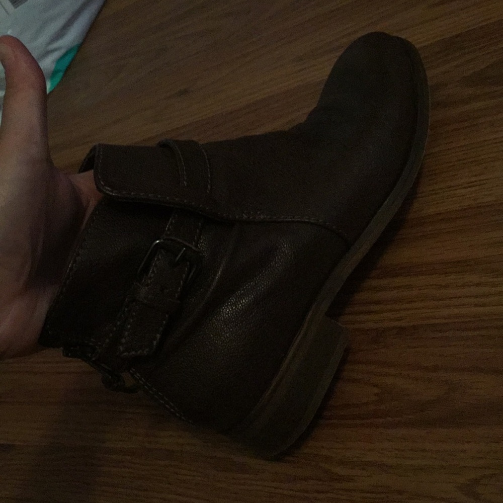 Brown J Crew booties!